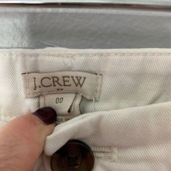 J. Crew White Ankle Pants‎ - Picture 2 of 3